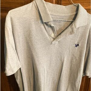 Gray American Eagle polo
